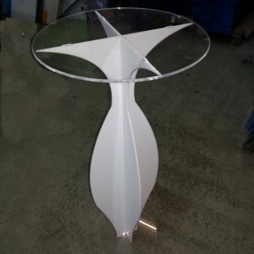 meble akrylowe stolik